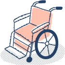 車椅子イラスト